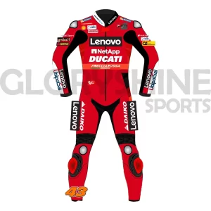 Jack Miller Leather Suit Ducati Lenovo MotoGP 2022 Front