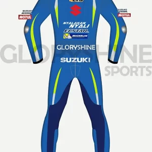 Aleix Espargaro Racing Suit Team Suzuki Ecstar MotoGP 2015 Back