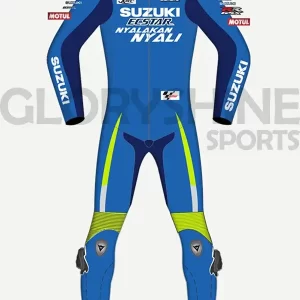 Aleix Espargaro Racing Suit Team Suzuki Ecstar MotoGP 2015 Front