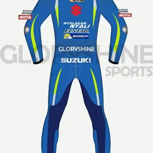 Alex Rins Race Suit Team Suzuki ECSTAR MotoGP 2017 Back