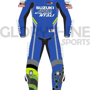 Andrea Iannone Racing Suit Team Suzuki Ecstar MotoGP 2018 Front