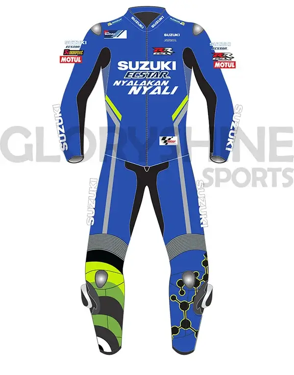 Andrea Iannone Racing Suit Team Suzuki Ecstar MotoGP 2018 Front