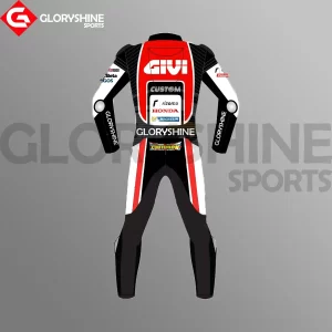Cal Crutchlow Racing Suit LCR Honda MotoGP Suit 2017 Back
