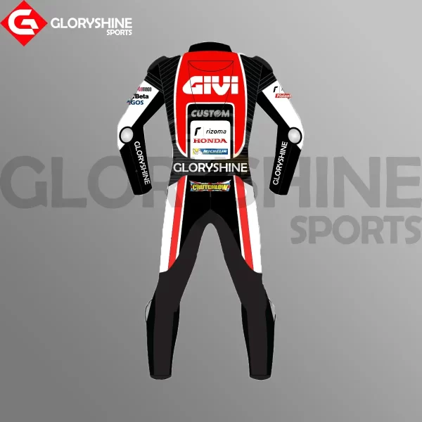 Cal Crutchlow Racing Suit LCR Honda MotoGP Suit 2017 Back