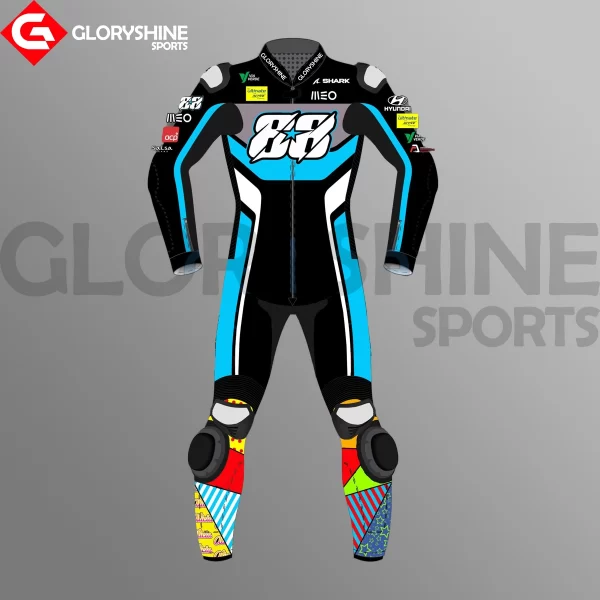 Miguel Oliveira Winter Test Race Suit for Street Racing 2022 Front