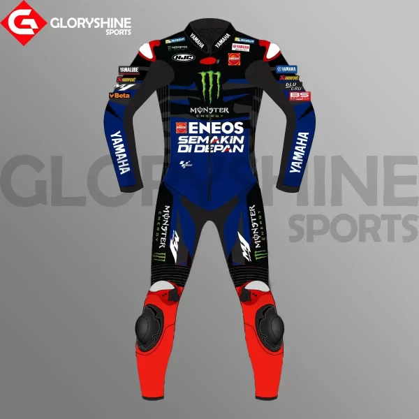Fabio Quartararo Motorcycle Suit Monster Energy MotoGP 2023 Front