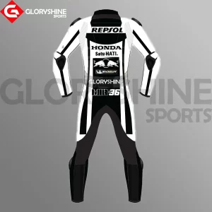 Joan Mir Winter Test Suit, Joan Mir Suit, Honda Repsol Suit, Leather Suit, HRC Honda Repsol Leather Suit 2023