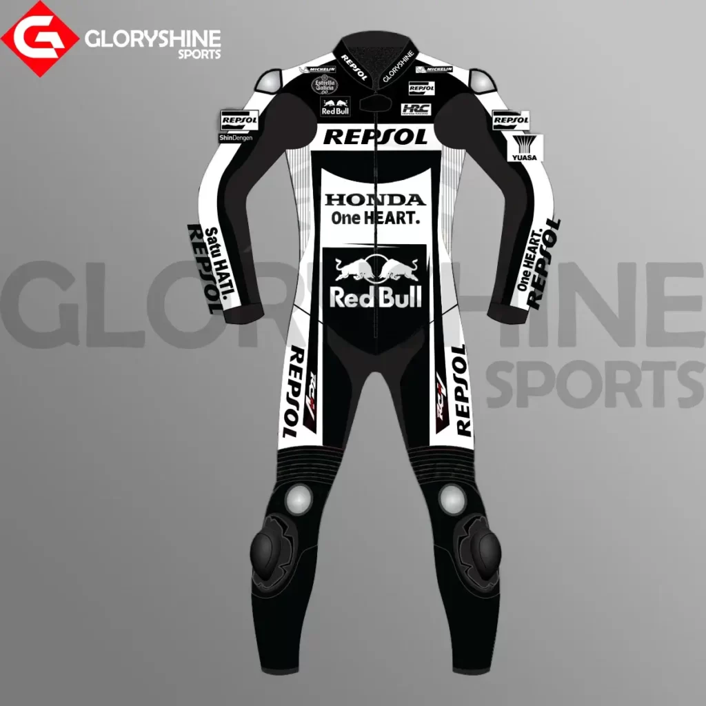 Joan Mir Winter Test Suit HRC Honda Repsol Leather Suit 2023 Front