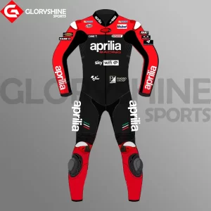 Maverick Vinales Motorcycle Aprilia Racing Suit MotoGP 2022 Front