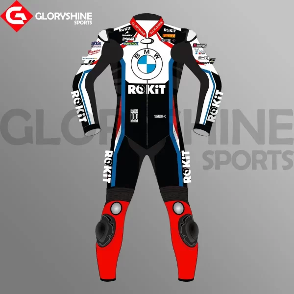 Scott Redding Leather Suit ROKiT BMW Motorrad WSBK Suit 2023 Front