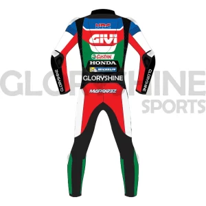Alex Marquez Leather Suit Team LCR Honda Castrol MotoGP 2021 Back
