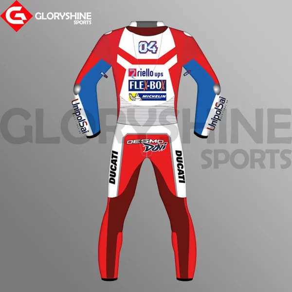 Andrea Dovizioso Race Suit Flexbox Team Ducati MotoGP 2017 Back