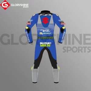 Joan Mir MotoGP Suit Team Suzuki Ecstar 2020 Back