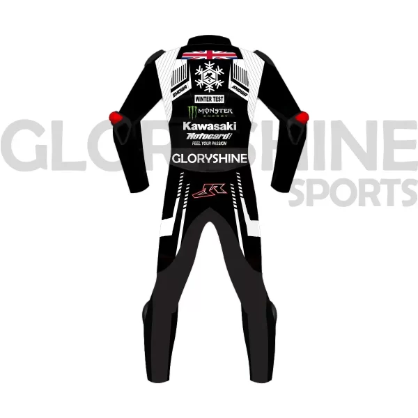 Jonathan Rea Motorcycle Racing Suit Winter Test 2020 WSBK Back