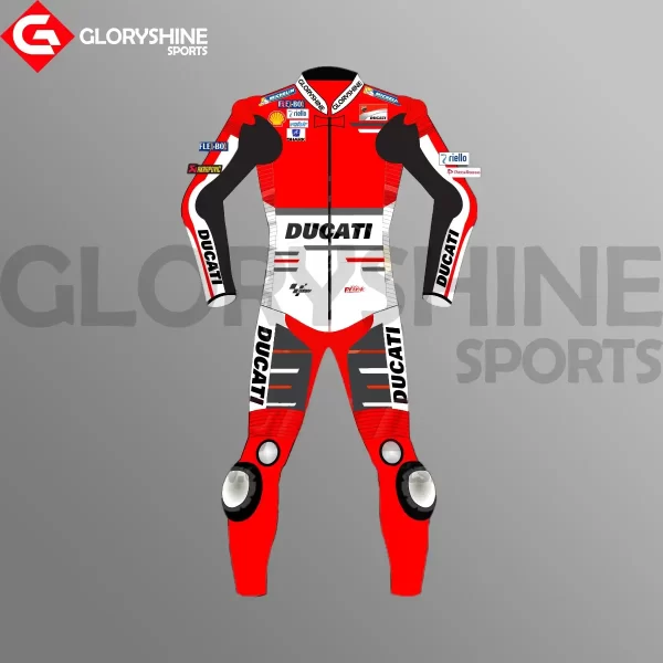 Jorge Lorenzo Motorbike Suit Ducati Flexbox MotoGP 2018 Front