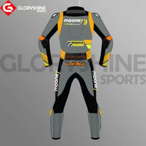 Luca Marini MotoGP Racing Suit 2022 Mooney VR46 Racing Team Back
