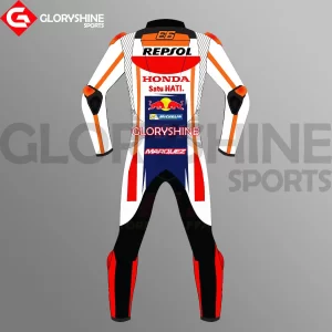 Marc Marquez Leather Suit Honda Repsol (HRC) MotoGP 2022 Back