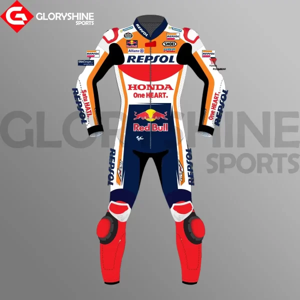 Marc Marquez Motorbike Race Suit Repsol Honda MotoGP 2021 Front