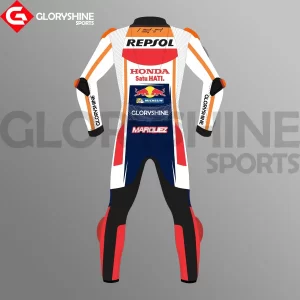 Marc Marquez Motorcycle Suit Repsol Honda MotoGP 2023 Back