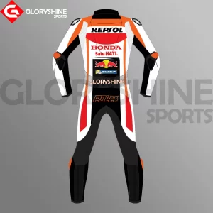 Pol Espargaro Leather Riding Suit Honda HRC MotoGP 2022 Back