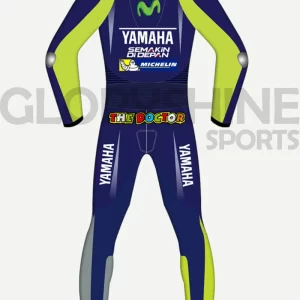 Valentino Rossi MotoGP Suit Movistar Yamaha 2017 Back