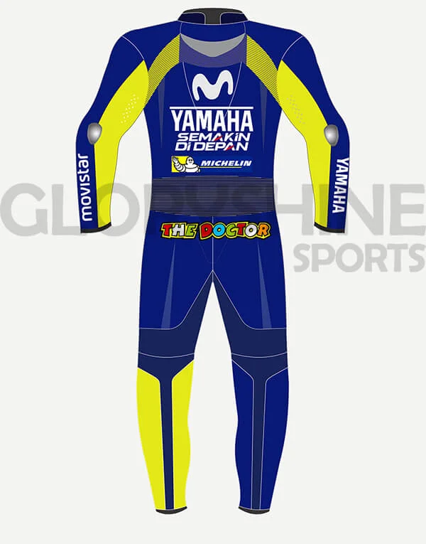Valentino Rossi Racing Suit Movistar Yamaha MotoGP 2016 Back