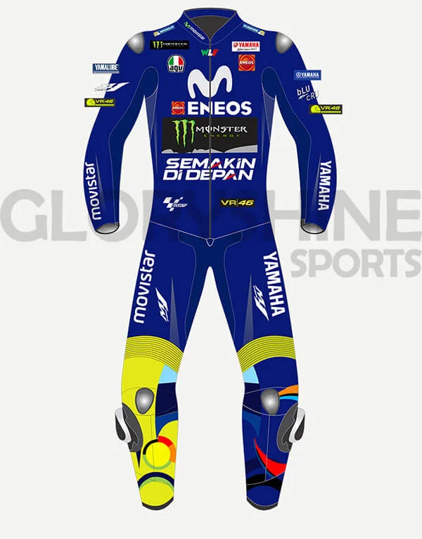 Valentino Rossi Racing Suit Movistar Yamaha MotoGP 2016 Front