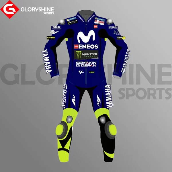 Valentino Rossi Suit Movistar Yamaha Losail Circuit MotoGP 2018 Front