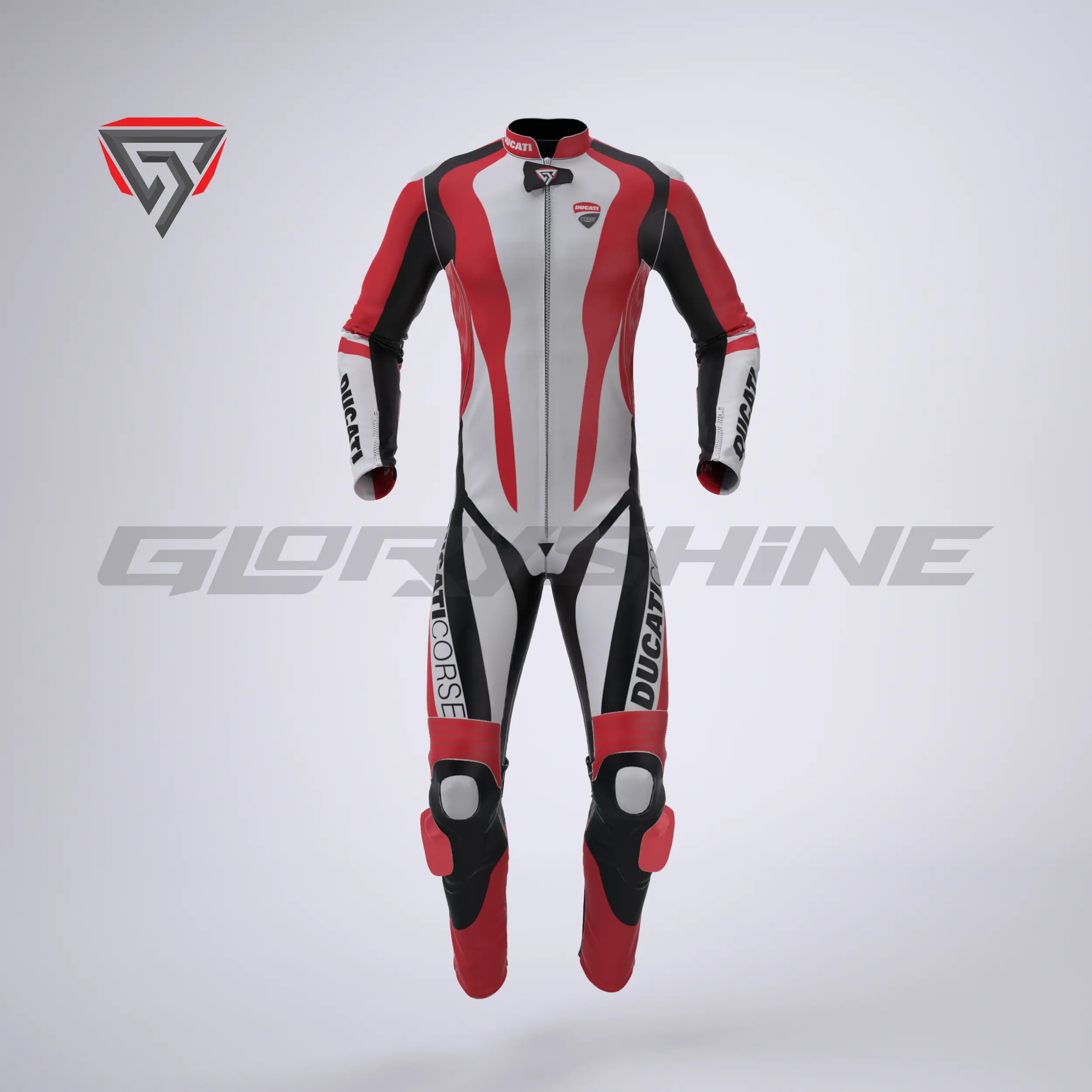 Ducati Corse K1 Suit Front 3D