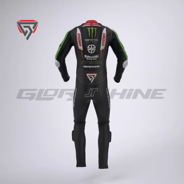 Jonathan Rea Kawasaki Ninja WSBK Race Suit 2023 Back