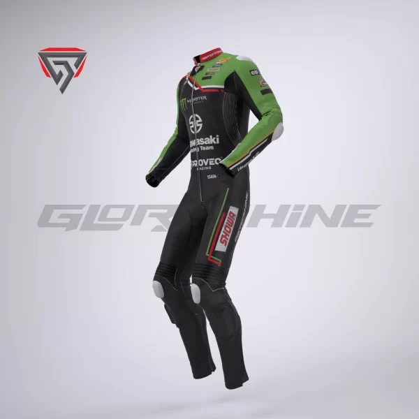 Jonathan Rea Kawasaki Ninja WSBK Race Suit 2023 Right Side