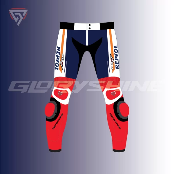 Marc Marquez Leather Pant Honda Repsol (HRC) MotoGP 2022 Front 2D