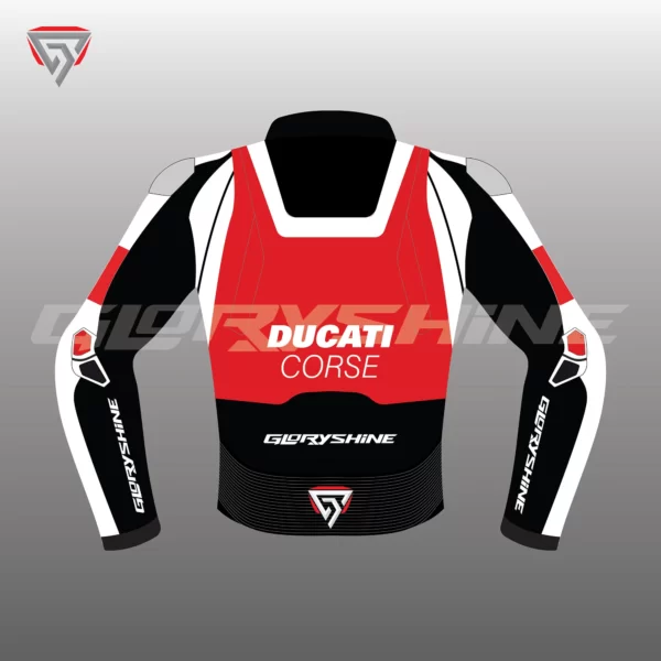 Ducati Corse C5 - Tuta Spezzata Jacket Back 2D