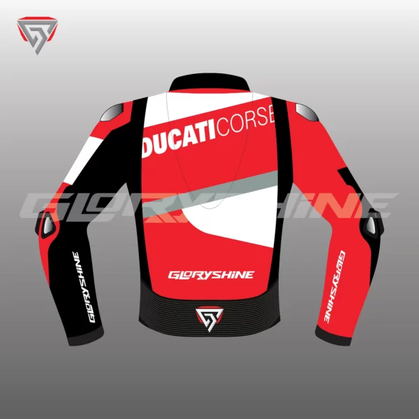 Ducati Corse Power K2 Jacket Back 2D