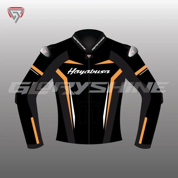 Hayabusa Motorcycle Jacket Front 2D