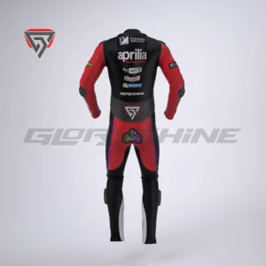 Aleix Espargaro Leather Suit Aprilia Racing Team MotoGP 2022 Back 3D