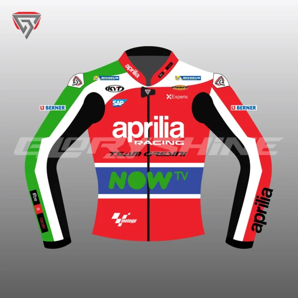 Aleix Espargaro MotoGP Jacket Aprilia Racing Team Gresini 2017 Front 2D