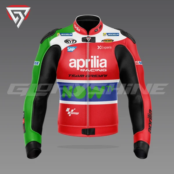Aleix Espargaro MotoGP Jacket Aprilia Racing Team Gresini 2017 Front 3D