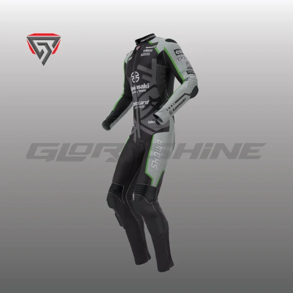 Alex Lowes Black Racing Suit Kawasaki Jerez Test Suit 2022 Right Side 3D