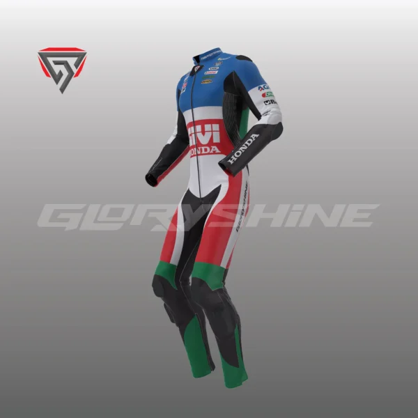 Alex Marquez Leather Suit Team LCR Honda Castrol MotoGP 2021 Right Side 3D