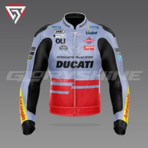 Alex Marquez Team Gresini Ducati MotoGP Race Jacket 2023 Front 3D