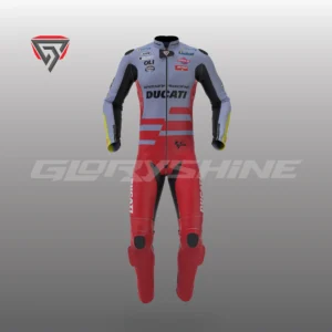 Alex Marquez Team Gresini Ducati MotoGP Race Suit 2023 Front 3D