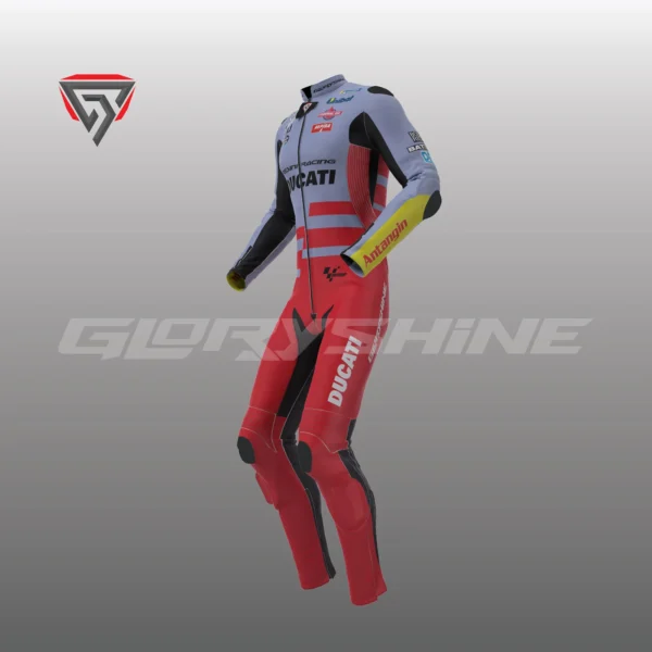 Alex Marquez Team Gresini Ducati MotoGP Race Suit 2023 Right Side 3D