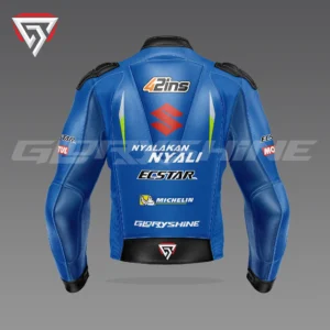 Alex Rins Race Jacket Team Suzuki ECSTAR MotoGP 2017 Back 3D