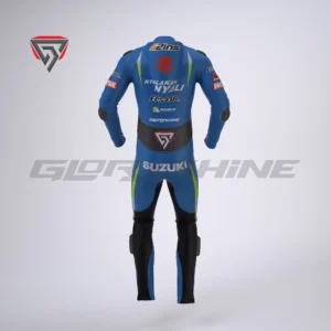 Alex Rins Race Suit Team Suzuki ECSTAR MotoGP 2017 Back 3D