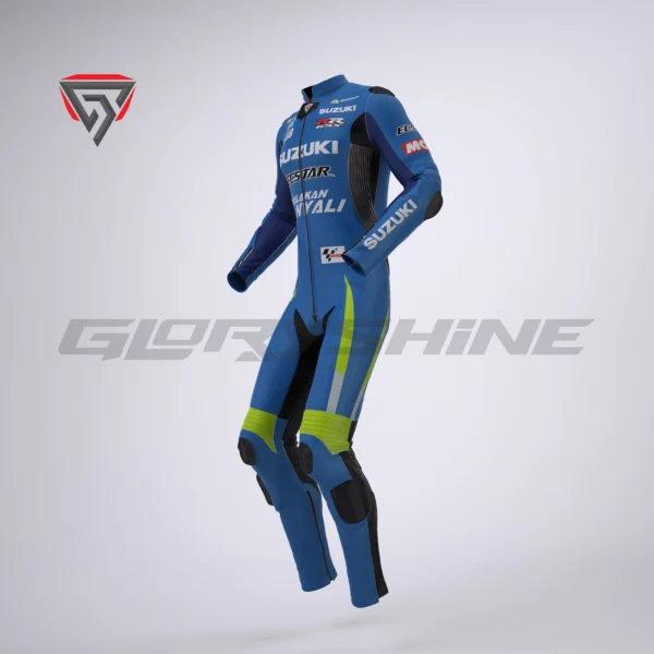 Alex Rins Race Suit Team Suzuki ECSTAR MotoGP 2017 Right Side 3D