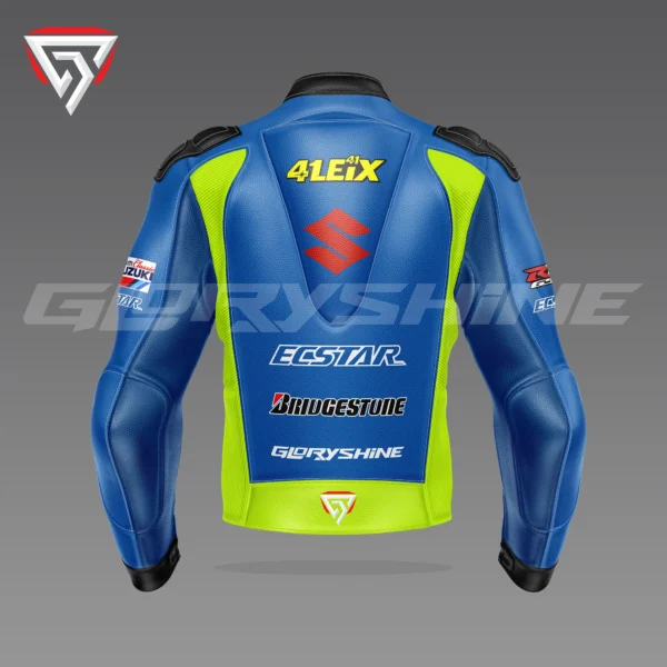 Aleix Espargaro Racing Jacket Team Suzuki Ecstar MotoGP 2015 Back 3D