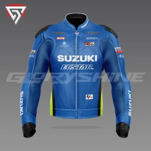 Aleix Espargaro Racing Jacket Team Suzuki Ecstar MotoGP 2015 Front 3D