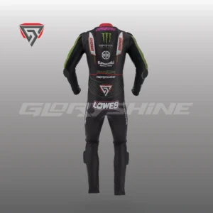 Alex Lowes Leather Suit Kawasaki WSBK 2023 Back 3D