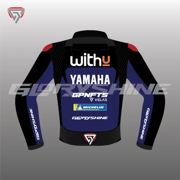 Andrea Dovizioso MotoGP Race Jacket Yamaha MotoGP 2022 Back 2D